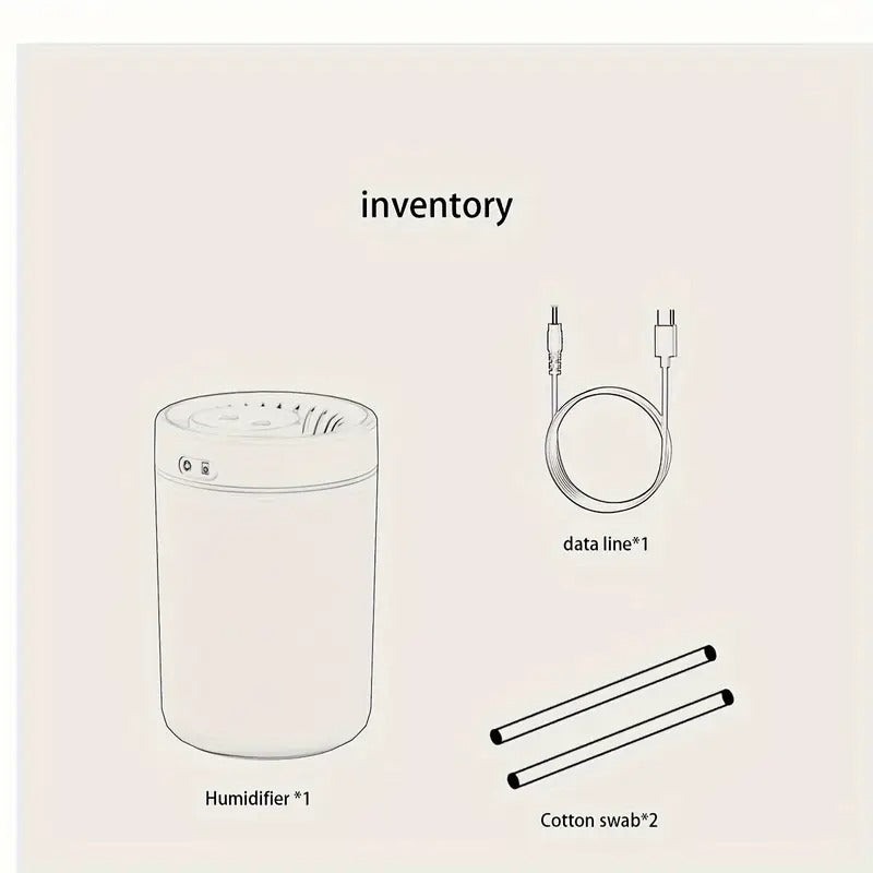 H₂O Usb Powered Dual Mist Humidifier