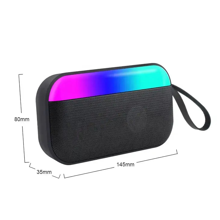 Kisonli S19 Portable Bluetooth RGB Mini Speaker Wireless