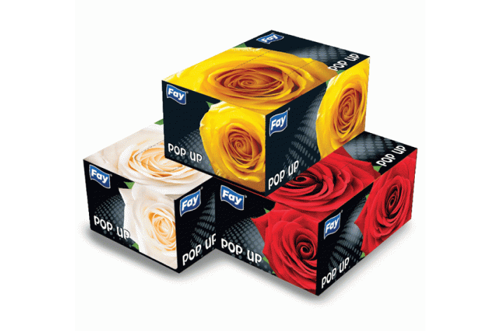 Fay Pop up Tissue Pack 150x2ply