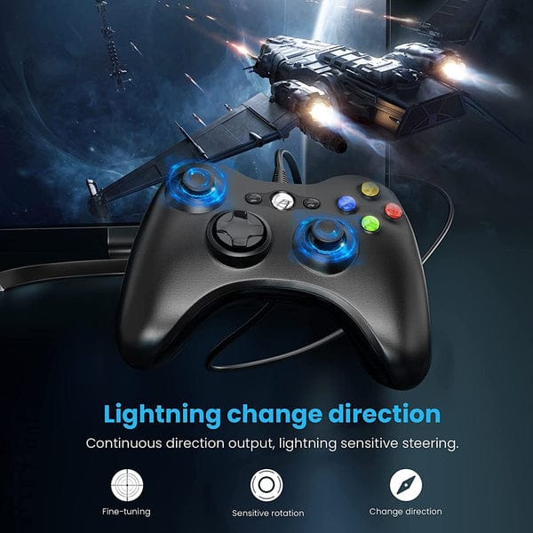 Microsoft Xbox 360 Wired Controller for PC & Xbox 360