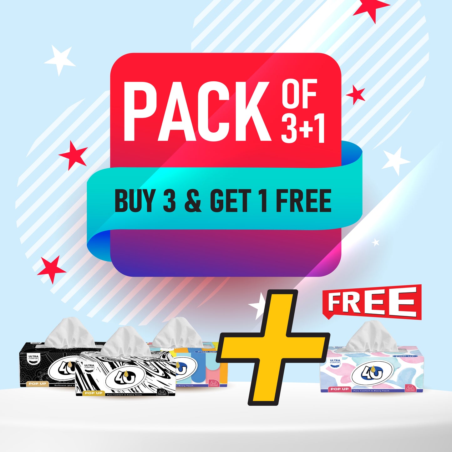 🎉 3 + 1 Deal! Buy 3 PopUps & Get 1 FREE 🎉