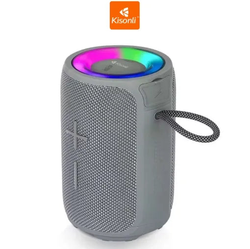 Kisonli Q23 Portable Bluetooth RGB Speaker with 1800mAh Ultra Strong Bass