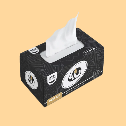 4U Pop Up Ultrasoft Facial Tissues 2ply 150 Pulls