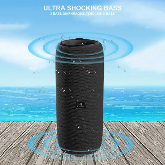 Kisonli Q22 Plus 16W Waterproof Bluetooth Wireless Speaker