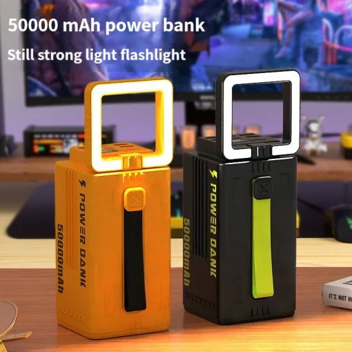 FAXITE Y50 50000MAH 22.5W FAST CHARGING PORTABLE POWER BANK WITH LED LIGHT