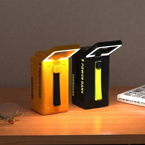 FAXITE Y50 50000MAH 22.5W FAST CHARGING PORTABLE POWER BANK WITH LED LIGHT