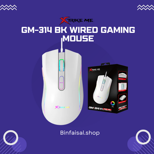 XTRIKE ME GM-314 BK WIRED GAMING MOUSE