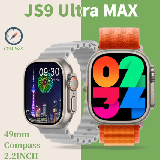 JS9 Ultra Max 2.12 Inch Amoled Screen Smart Watch