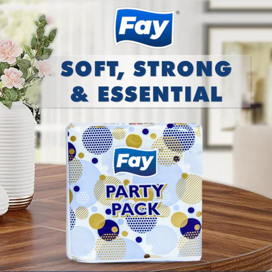 FAY PARTY PACK (WHITE) TISSUES