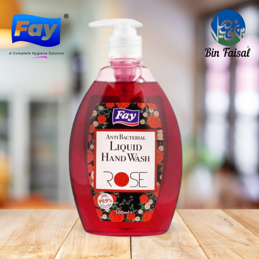 Fay Liquid Hand Wash (Red Rose) 500ML