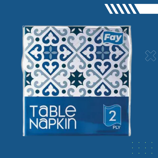 Fay Table Napkins 2 Ply (50 Napkins)