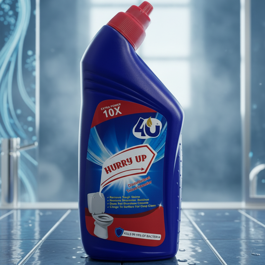 4U Hurry Up Power Bowl Cleaner 250ml – Ultra Shine Formula