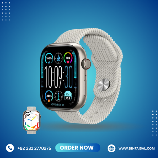 Hk9 Pro+ Series 9 Amoled Screen Ai Watch Face Smart Watch With Wearfit Pro App