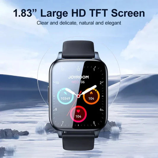 Joyroom-Ft3 Pro Fit-Life Series Smart Watch (Answer/Make Call) Dark With Smart-Time Pro App Gray