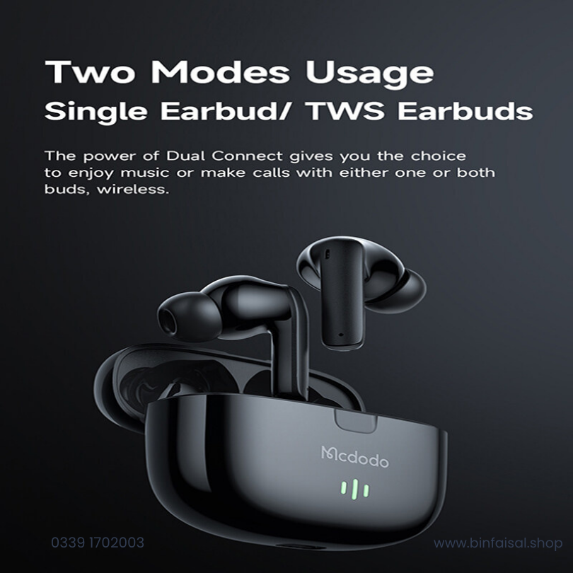 Mcdodo HP-2781 TWS Earbuds Earphones (Black)