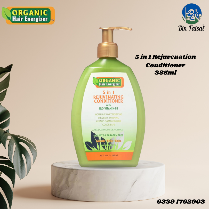 Organic Hair Energizer 5 in 1 Rejuvenation Conditioner 385ml