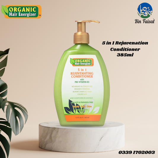 Organic Hair Energizer 5 in 1 Rejuvenation Conditioner 385ml