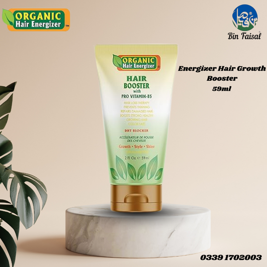 Organic Hair Energizer Hair Growth Booster with pro Vitamin B5 59ml