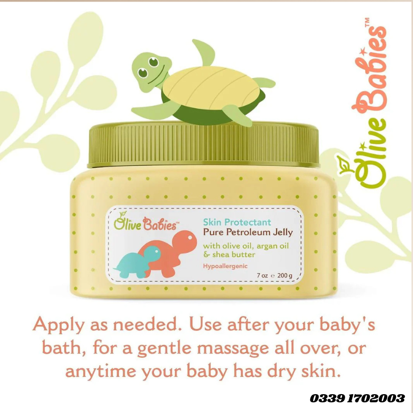 Olive Babies Skin Protectant Pure Petroleum Jelly 200g