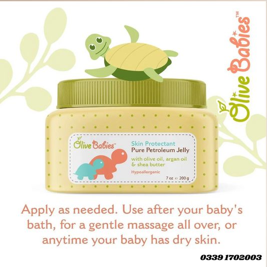 Olive Babies Skin Protectant Pure Petroleum Jelly 200g