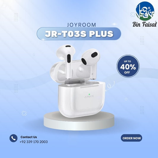 JOYROOM JR-T03S Plus BT 5.1 Full Upgrade TWS Bluetooth Earbuds