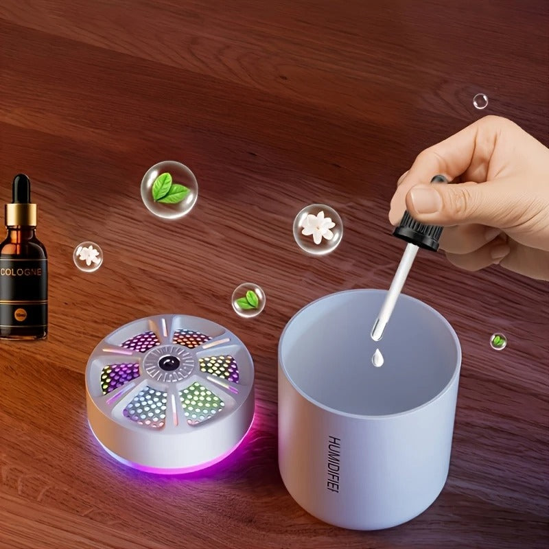 Mini USB air humidifier 180ML Aromatherapy Colour lights for Car, Home and Bedroom