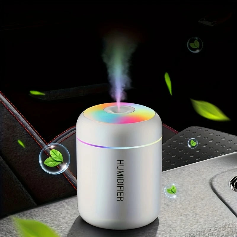 Mini USB air humidifier 180ML Aromatherapy Colour lights for Car, Home and Bedroom