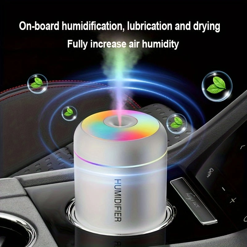 Mini USB air humidifier 180ML Aromatherapy Colour lights for Car, Home and Bedroom