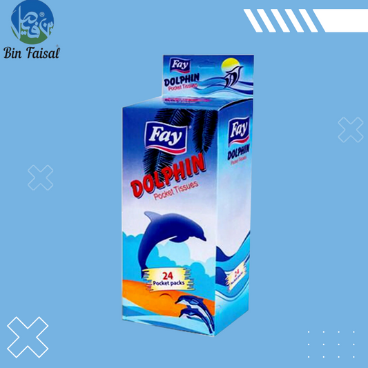 Fay Dolphin Pocket Tissues 2Ply (24 Pcs)