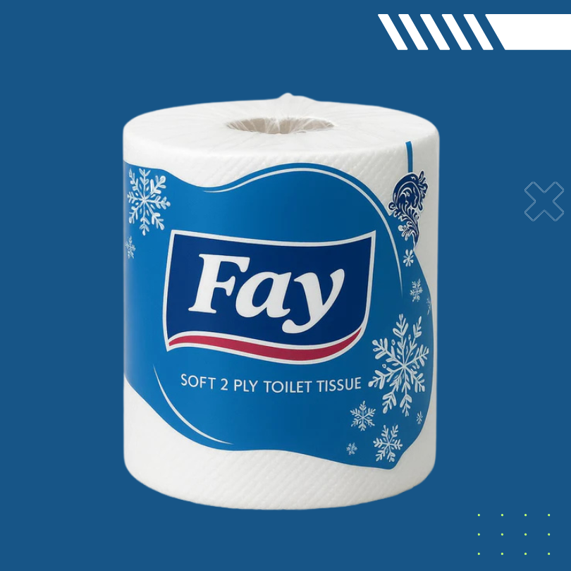 FAY TOILET ROLL (Bachat Pack) WHITE