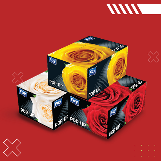 Fay Pop up Tissue Pack 150x2ply