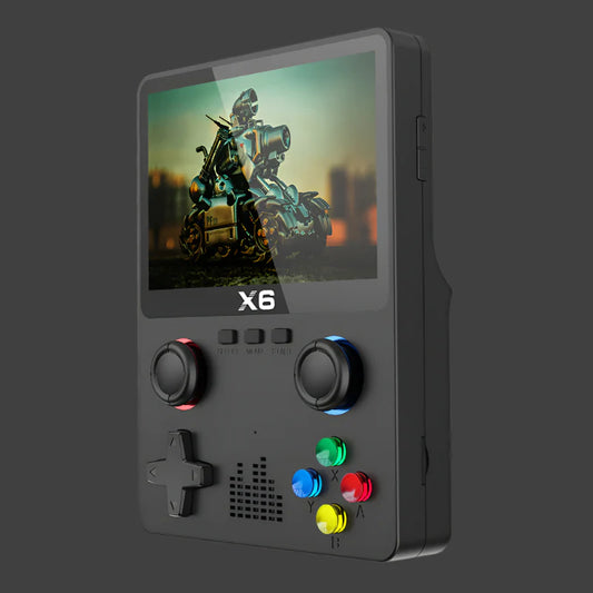 X6 Handheld Game Console, Retro Game Console Built-in 64GB 10000+ Classic Games