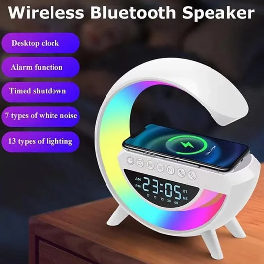 BT3401 LED WIRELESS PHONE CHARGER BLUETOOTH SPEAKER