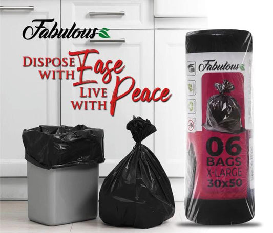 Fay Faboulous Garbage Bag Size (30x50) 6 Sheets