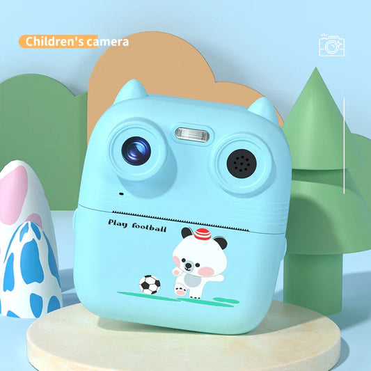 D8S CHILDRENS TIME FRONT/BACK REAR HD DIGITAL THERMAL PRINT CAMERA 1080P 48MP
